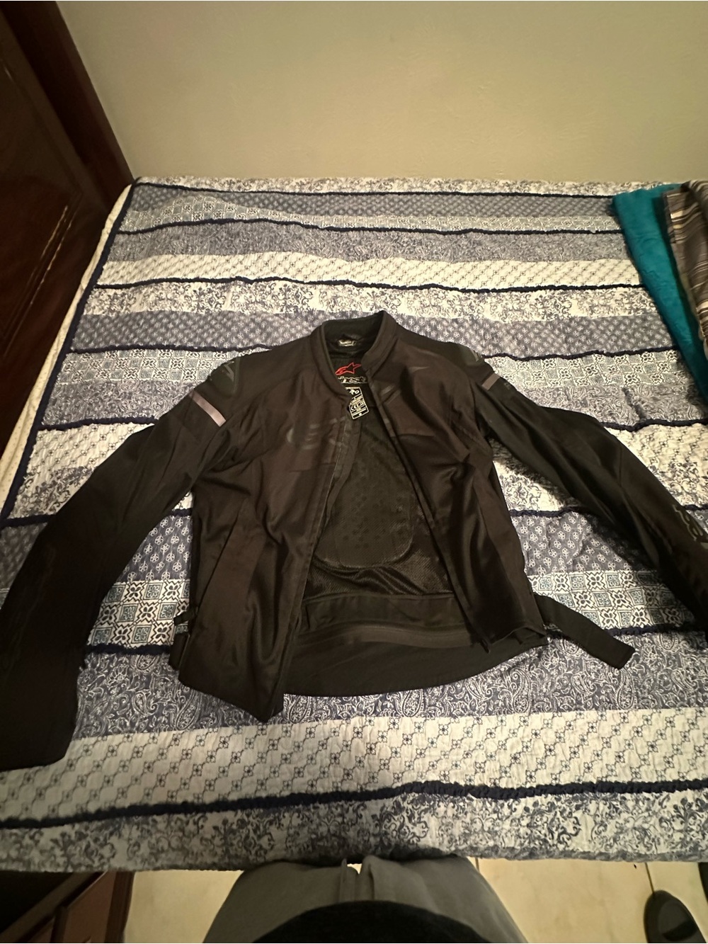 Alpinestars Black Men's Performance Motorcycle Jacket